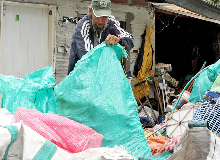 Viele Bewohner der Armenviertel sind im Recycling-Geschäft tätig