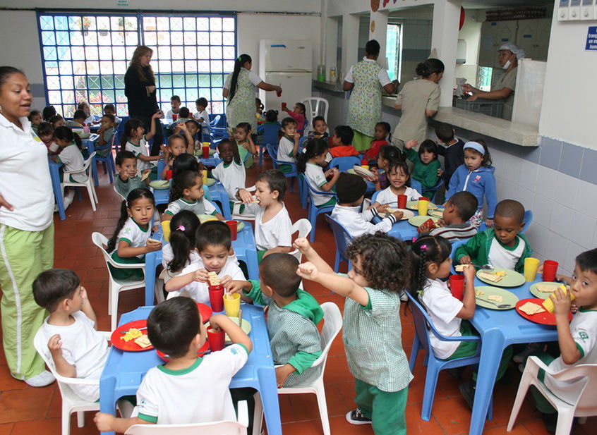 Kindergarten im Armenviertel 